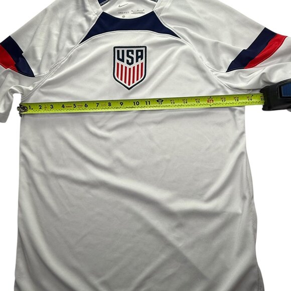 NWOT Nike Mens Team USA Soccer Vapor Match Authentic Jersey Size Medium White - Picture 6 of 8